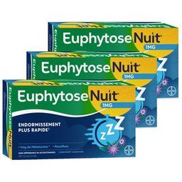 EuphytoseNuit® Sommeil Mélatonine et Passiflore