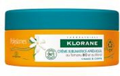 Solaire - Crème Sublimatrice Après-Soleil Au Tamanu Bio et Monoï - Visage et Corps 200 ml - Pot 200 ml