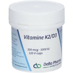 DeBa K2 100 mcg + D3 1000 IU