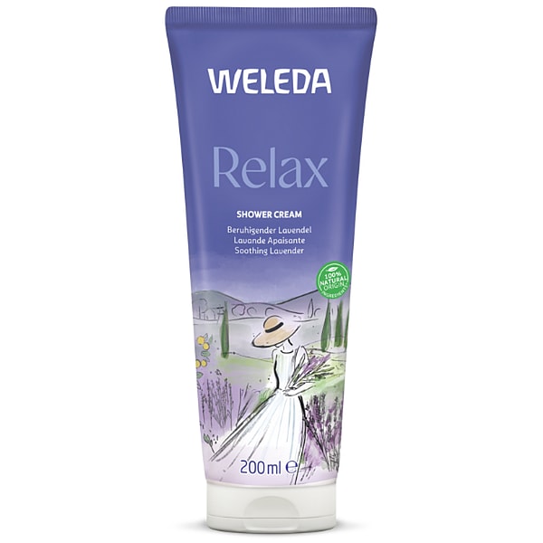 Relax Crème de Douche Lavande apaisante - Weleda