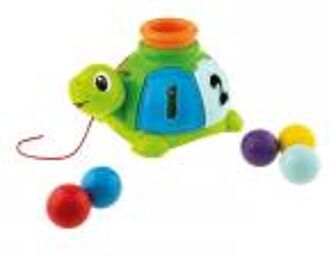 Baby Senses 2en1 Tortue à Balles 1-4 Ans - Boîte 1 tortue + 5 balles