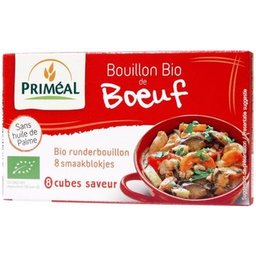 Priméal Cubito Caldo Ternera Bio 8x10g