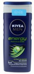 Men Energy Gel Douche 3en1 Fraicheur 24H à l'Extrait de Menthe 250 ml - Flacon 250 ml