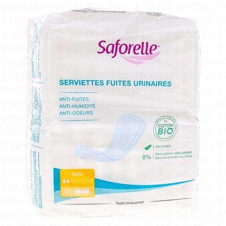 Serviettes fuites urinaires mini x20