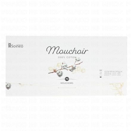 Boite mouchoirs Coton X70