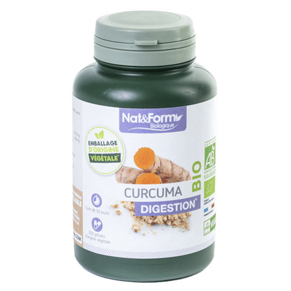 Bio Curcuma 200 gélules végétales