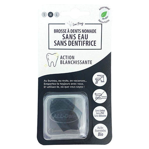 Brosse à Dents Blanchissante Nomade Bambou & Methol Taille M