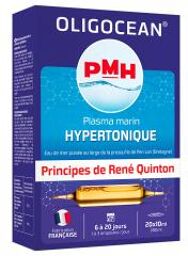 Plasma Marin Hypertonique 20 Ampoules - Boîte 20 ampoules