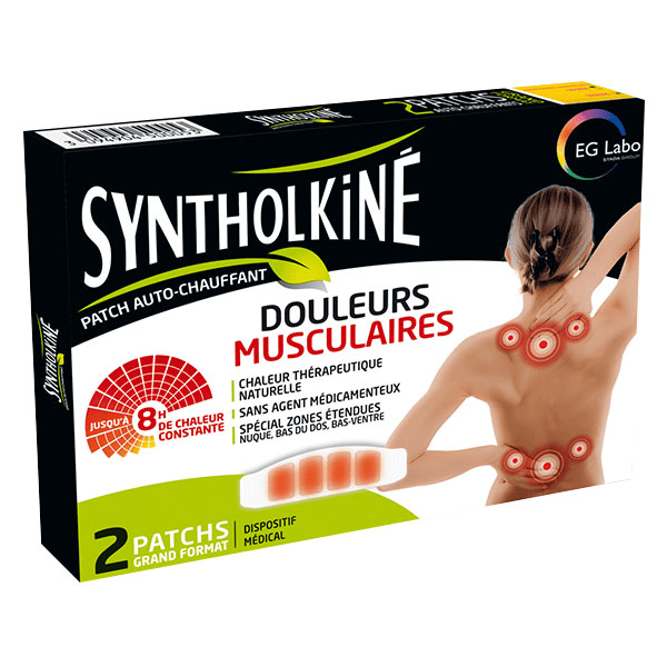 Patch Chauffant Douleurs Musculaires Dos 2 unités