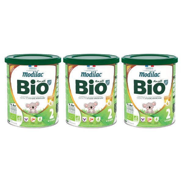 Mon Petit Bio Lf+ Lait Infantile 2ème Âge Lot de 3 x 800g