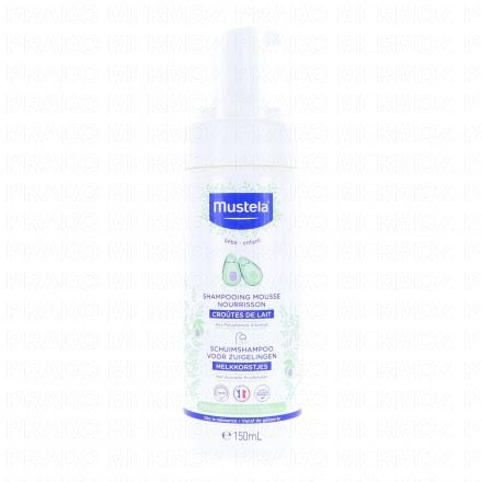 Bébé shampooing mousse ''croûtes de lait'' nourrisson flacon 150ml
