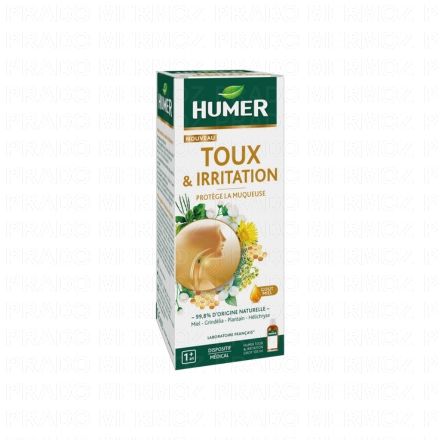 Sirop Toux et irritation goût miel 100ml
