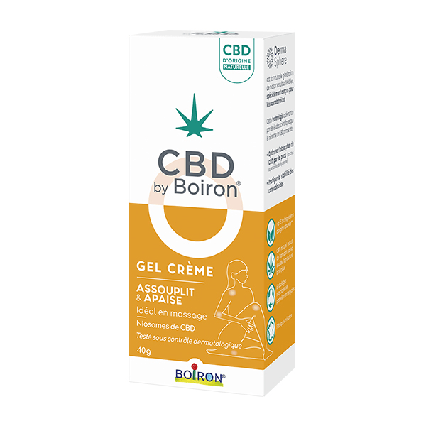 CBD By Gel Crème Assouplit et Apaise 40G