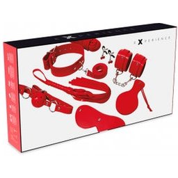 Expérience Bdsm Fétiche Kit Fétiche Série Rouge