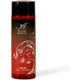 Extase Huile Stimulante Sensuelle Chaleur Fraise 100ml