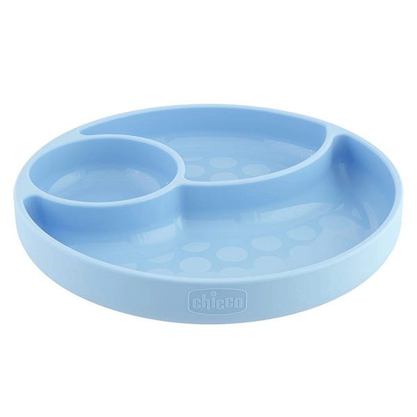Repas Take Eat Easy Plat à Compartiments avec Ventouse +12m Bleu