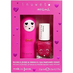Mini Coffret Baume à Lèvres & Vernis à l'Eau Cerise Fraise