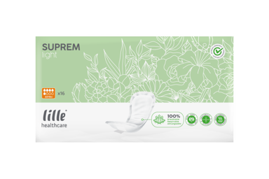 Suprem Light Extra Plus - 12 paquets de 16 protections