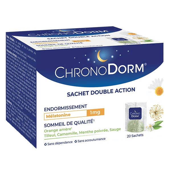 Mélatonine Infusion 1mg 20 sachets