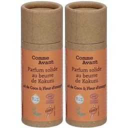 Comme Avant Parfum solide - Lait de coco & Fleur d'oranger