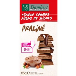 Chocolat Praline Moins de Sucres
