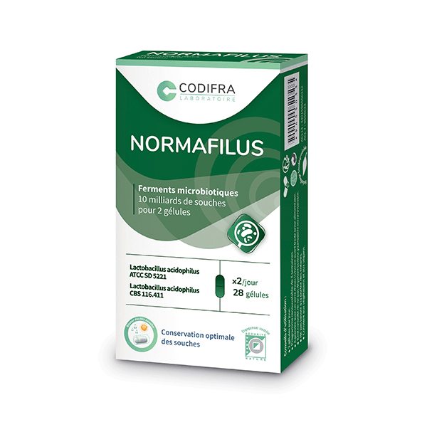 Normafilus Ferments microbiotiques 28 gélules
