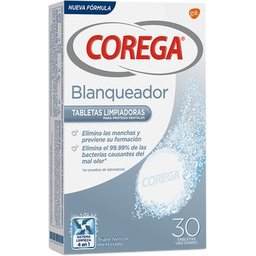 Corega™ Blanqueador 30 tabletas efervescentes efervescentes