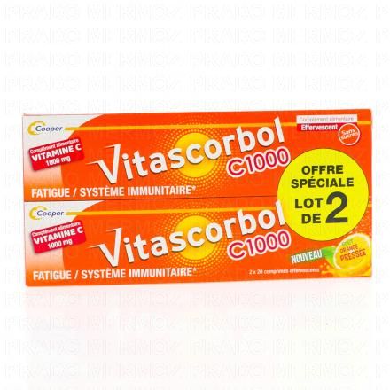 C1000 vitamine C 1000mg gout Orange Pressée