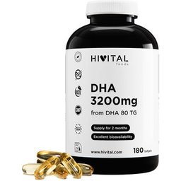 HIVITAL DHA 3200 mg 180 cáps blandas