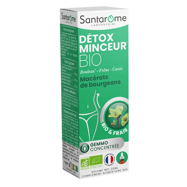 - Tri Complexe de Bourgeons Détox Minceur Bio - Flacon de 30ml