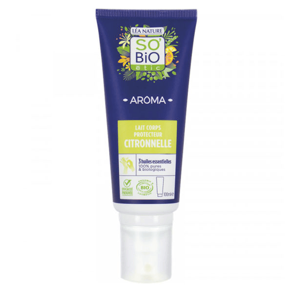 So'Bio Étic Aroma Lait Corps Protecteur Citronnelle Bio 100ml
