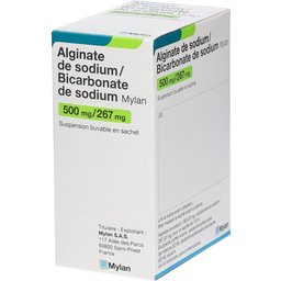 Alginate/Bicarbonate DE Sodium Viatris 500/267Mg Sachets