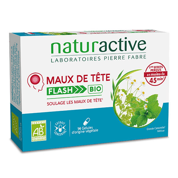 Maux de Tete Flash Bio 14 gelules