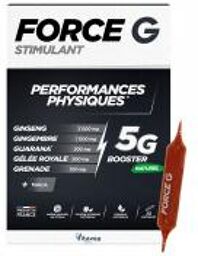 Force G Stimulant Performances Physiques 10 Unités - Boîte 10 ampoules de 10 ml