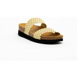 Kaory Mule Bioprint Beige Oro Talla 40 1 Par