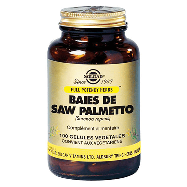 Saw Palmetto 100 gélules végétales