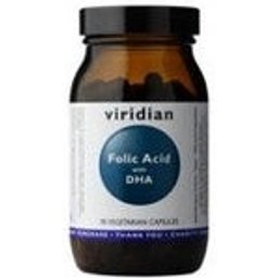 Acide folique viridien avec DHA 90caps