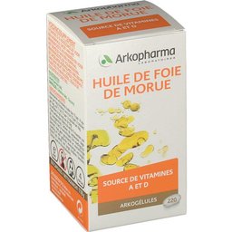 Arkogélules Huile de Foie de Morue 220 capsules
