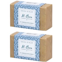 Savon d'Alep exfoliant à l'huile d'olive et cumin noir