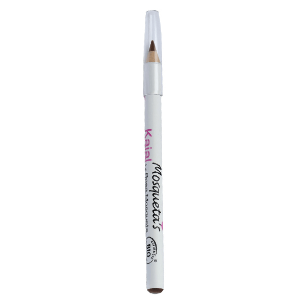 Mosqueta's Crayon Yeux Khajal Brun à la Rose Musquée Bio 1,14g