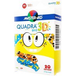 Master-Aid Quadra 3D Boys 20uts