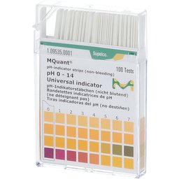 Bandelettes indicatrices de pH 0-14