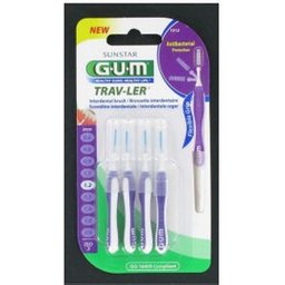 TravLer Brossette Interdentaire Cylindrique Extrafine 1,2mm Réf.1512 4 unités