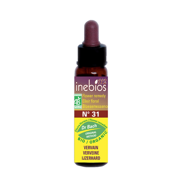 Fleur de Bach n°31 Vervain - Vervaine Bio 10ml
