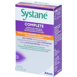Systane Complete Gouttes Oculaires Luvrifiantes 2 x 10 ml