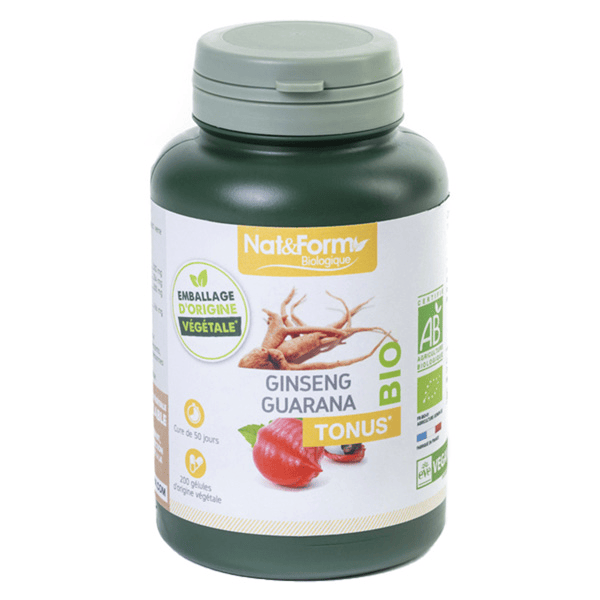 Bio Ginseng Guarana 200 gélules