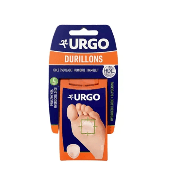 Pieds Mains Traitement Durillons 5 pansements hydrocolloïdes