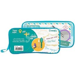 Set Toilette Voyage Pinceau + Atomiseur + Pince + Miroir
