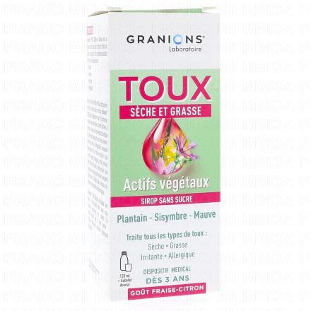 Sirop Toux Sèche Et Grasse - Actif végétaux 120ml