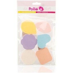 Pollié Éponge Maquillage 6 Unités